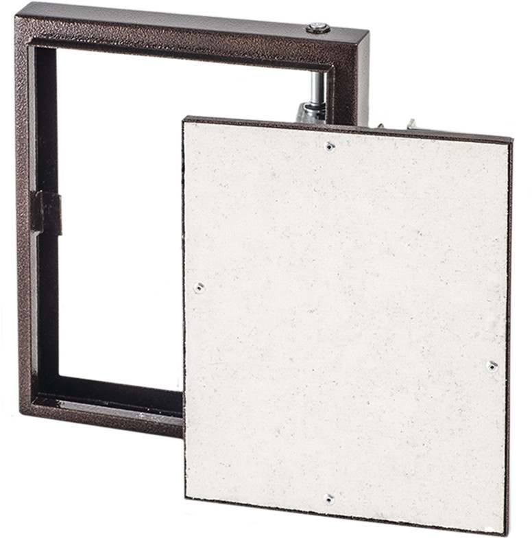 Люк ревизионный стальной под плитку 400x500 мм петля D4050 ceramo steel ...