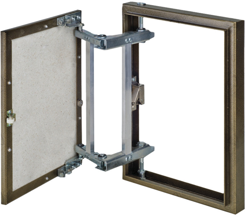 Люк ревизионный стальной под плитку 600x900 мм (петля) D6090 ceramo ...