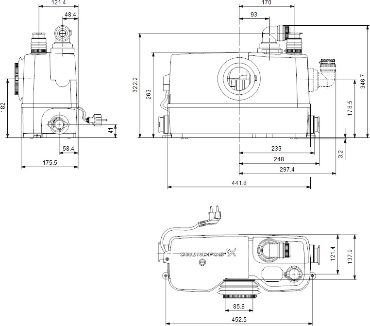 Grundfos sololift2 wc3 - Autoszakerto Magyarorszagon