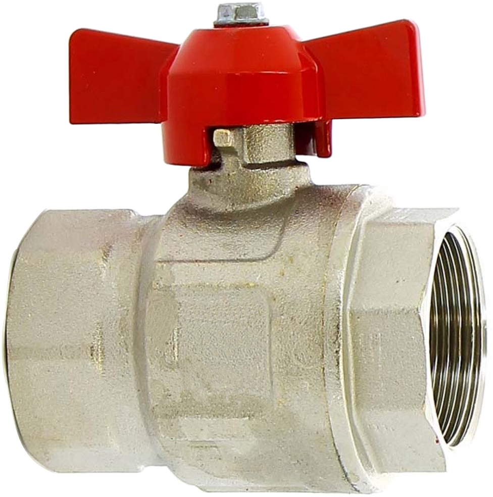 Кран шаровый полнопроходной Ideal 3/4\", 40 бар, внутренняя резьба ...