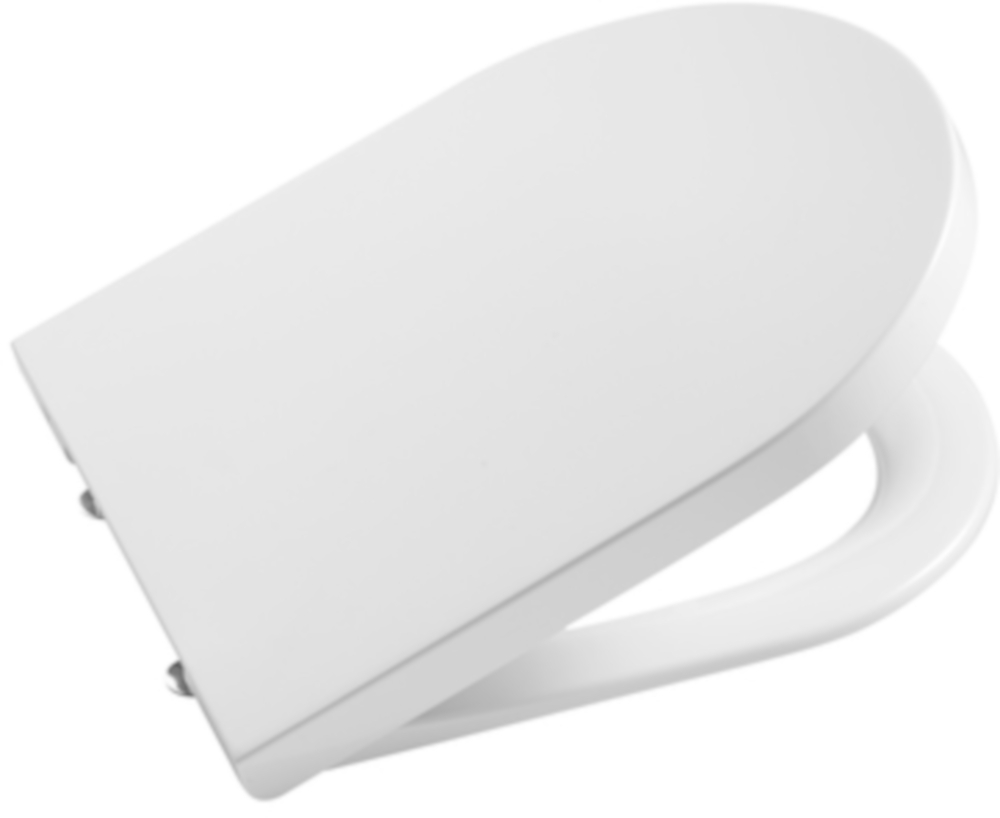 Сиденье для унитаза Inspira Round дюропласт, микролифт, белый Roca ...