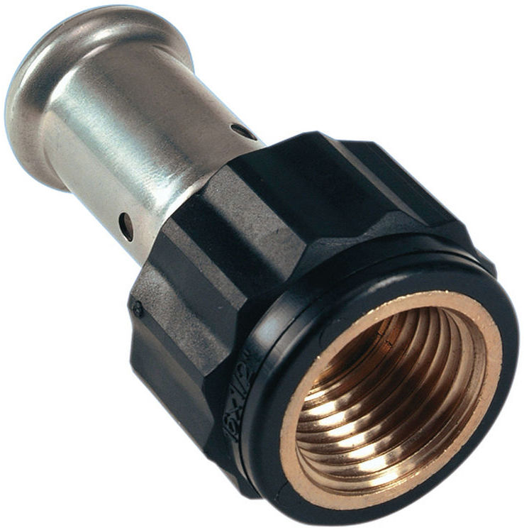 Муфта PVDF 18PK пресс o63мм, внутренняя резьба 2\" HENCO 18PK-6310 ...