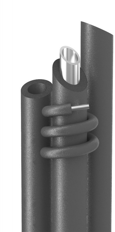 Трубка теплоизоляционная Super внутренний диаметр 15 мм, толщина ...