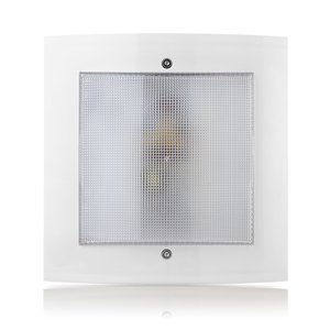 Фото Аргос Интеллект-ЖКХ LED 200.9.1.54-1.4.1 Домовой антивандальный светодиодный светильник с датчиком и дежурным режимом (9Вт, 4000К, 830Лм, CRI70, IP54, белый)