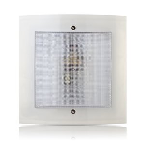 Фото Аргос Интеллект-ЖКХ LED 200.9.1.54-1.3.3 Домовой антивандальный светодиодный светильник с датчиком и дежурным режимом (9Вт, 3000К, 830Лм, CRI70, IP54, серый)