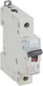 Фото Legrand DX3-E 407263 Автоматический выключатель однополюсный 16А (6 кА, C)