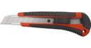 FIT Тренд 10174 Нож технический 18 мм (пластиковый корпус с прорезиненными вставками, усиленный металлической направляющей)