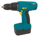 FIT CD-18C 80200 Аккумуляторная дрель-шуруповерт (Ni-Cd, 18.0В, 1.2Ач, 1 скорость)