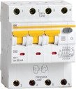 IEK MAD22-6-016-C-30 Автоматический выключатель дифференциального тока трехполюсный + нейтраль C16 А 30 мА (тип A, 6 кА)