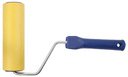 FIT 02988 Валик прижимной для обоев 180 мм (резиновый, желтый, с ручкой)