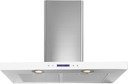 Toflesz OK6-104-B60-ECO Кухонная вытяжка OK-6 Etna inox white glass 600 мм ECo