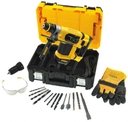 DeWALT D25414KT-QS Перфоратор (1000 Вт, SDS-Plus, 3 режима, 4.2 Дж, 4700 уд/мин, 820 об/мин)