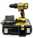 Stanley STDC18LHBK-RU Дрель-шуруповерт ударная (Li-Ion, 18.0 В, 2 Ач, 400/1600 об/мин, 25500 уд/мин, 51.4 Нм)