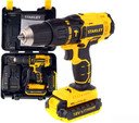 Stanley SCH201D2K-RU Дрель-шуруповерт ударная (Li-Ion, 18.0 В, 2 Ач, 350/1500 об/мин, 25500 уд/мин, 45 Нм)