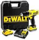 DeWALT DCD716D2-KS Дрель-шуруповерт ударная (Li-Ion, 10.8 В, 2 Ач, 400/1500 об/мин, 6000/22500 уд/мин, 30/16 Нм)