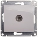 Schneider Electric Glossa GSL000192 Розетка телевизионная проходная (TV, под рамку, скрытая установка, белая)