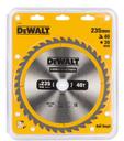 DeWALT Construction DT1955-QZ Диск пильный по дереву с гвоздями 235x30 мм 40 ATB+10°