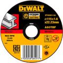DeWALT Extreme DT43201-XJ Диск отрезной по металлу 115x1.6x22.2 мм Тип 1 (плоский)