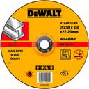 DeWALT DT42610-XJ Диск отрезной по металлу 230x3x22.2 мм Тип 27 (вогнутый)