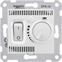 Schneider Electric Sedna SDN6000321 Термостат для теплых полов +5…+50°С (10 А, 220 В, под рамку, скрытая установка, белый)