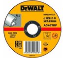 DeWALT Standart DT42360-XJ Диск отрезной по алюминию 125x1.6x22.2 мм Тип 1 (прямой)