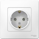 Schneider Electric Blanca BLNRS001011 Розетка с заземляющим контактом (16 А, в сборе, скрытая установка, белая)