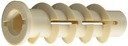 Sormat KBT 8 75108 Нейлоновый дюбель с внутренней резьбой для газобетона (8 шт.)