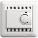 Schneider Electric W59 TES-151-18 Термостат электронный для теплых полов +5…+50°С (10 А, 220 В, в сборе, скрытая установка, белый)