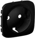 Legrand Valena Allure 755258 Крышка розетки с увеличенными зажимами (2P+E, антрацит)