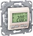 Schneider Electric Unica KNX MGU5.534.25 Термостат электронный 0…+40°С (под рамку, скрытая установка, бежевый)