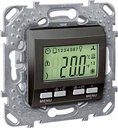 Schneider Electric Unica KNX MGU5.534.12 Термостат электронный 0…+40°С (под рамку, скрытая установка, графит)