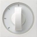 Gira System55 066903 Крышка для поворотного выключателя (белая глянцевая)