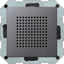 Gira System55 228228 Динамик радиоприемника (RDS, под рамку, скрытая установка, антрацит)