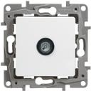 Legrand Etika 672251 Розетка телевизионная (TV, звезда, под рамку, скрытая установка, белая)