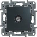 Legrand Etika 672665 Розетка телевизионная (TV, под рамку, скрытая установка, антрацит)