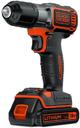 Black&Decker ASD18KB-QW Дрель-шуруповерт (Li-Ion 2 шт, 18 В, 1.5 Ач, 800 об/мин, 16/28 Нм)