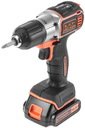 Black&Decker ASD14K-QW Дрель-шуруповерт (Li-Ion, 14.4 В, 1.5 Ач, 650 об/мин, 13/25 Нм)