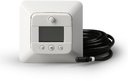 Ensto ECO16LCDJ+E Термостат для теплых полов +5…+60°С программируемый (16 А, 3600Вт, в сборе, скрытая установка, белый)