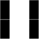 Jung LS LS502TSASW Комплект клавиш 2 группы для кнопочного модуля (черный)