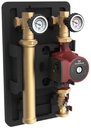 Grundfos Heatmix UPS 25-60 99309064 Группа насосная (напор 6 м, прямой контур, 3.2 м³/ч, 5-25 Вт)