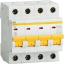 IEK ВА47-29 MVA20-4-025-C Автоматический выключатель 4P 25А (4.5 кА, C)