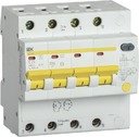 IEK АД-14 MAD13-4-025-C-100 Автоматический выключатель дифференциального тока четырехполюсный 25А (тип AC,