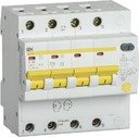 IEK АД-14 MAD13-4-032-C-100 Автоматический выключатель дифференциального тока четырехполюсный 32А (тип AC,