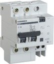 IEK АД-12 MAD15-2-010-C-030 Автоматический выключатель дифференциального тока двухполюсный 10А (тип AC, 4.5 кА)