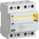 IEK ВД1-63 MDV10-4-100-100 Выключатель дифференциального тока четырехполюсный 100А 100мА (тип AC)