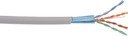 ITK Кабель связи витая пара F/UTP, кат.5E 4x2х24AWG solid, LSZH, 305м, зеленый