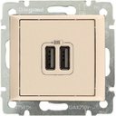 Legrand Valena 774170 Розетка USB (2xUSB, под рамку, скрытая установка, слоновая кость)