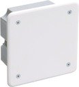 IEK UKG11-092-092-040-M Коробка КМ41021 распаячная 92х92x45мм для полых стен (с саморезами, метал. лапки, с крышкой )