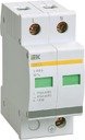 Огр-ль имп перенапр ОПС1-B 2Р In=30kA Un=400B Im=60kA ИЭК