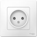 Schneider Electric Blanca BLNRS000011 Розетка одинарная (16 А, IP20, в сборе, скрытая установка, белая)